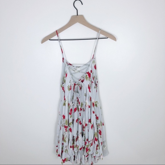 SOLD Free People Circle of Flowers Slip Dress - Picture 7 of 8